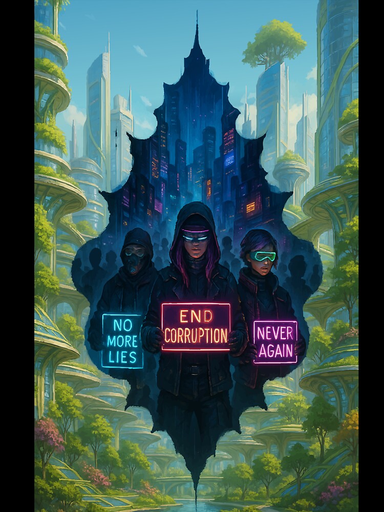 Uprising in Utopia: Voices That Won’t Be Silenced by AbstractAnom