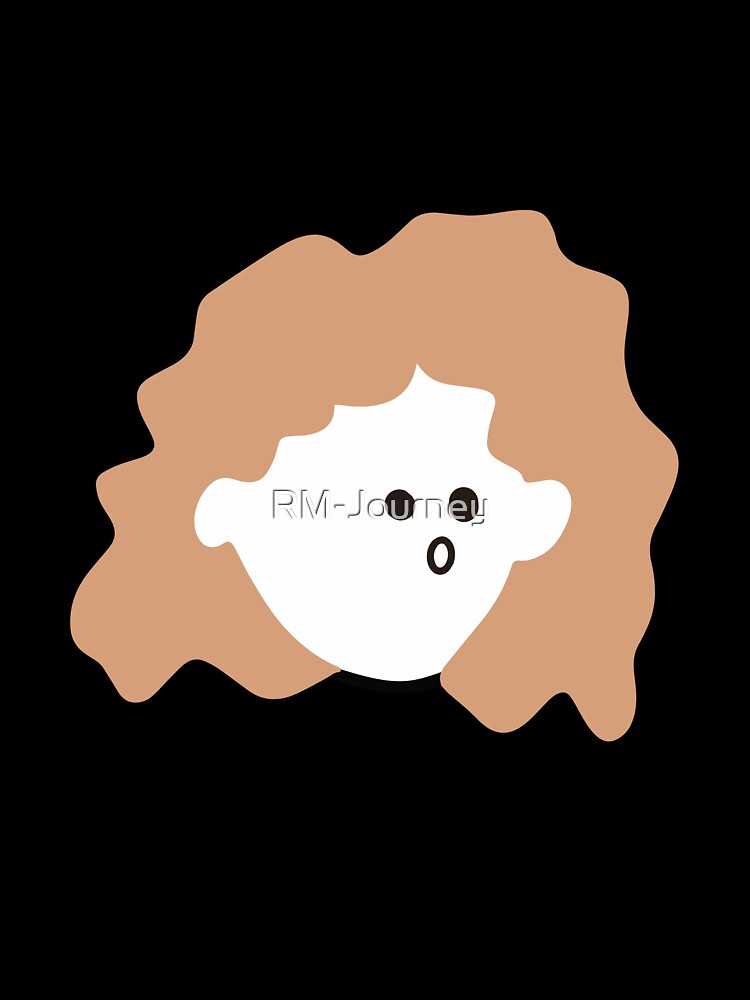 Adorable Girl Drawing | Minimalist Cute Art by RM-Journey