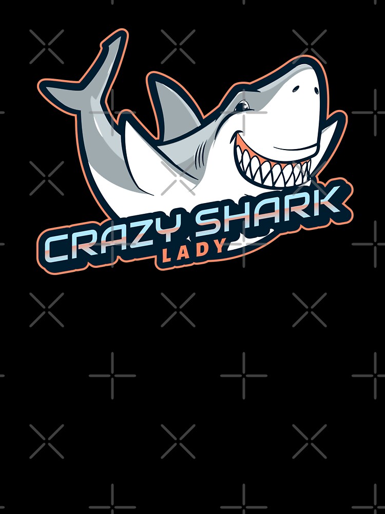 Crazy Shark Lady by joabaj