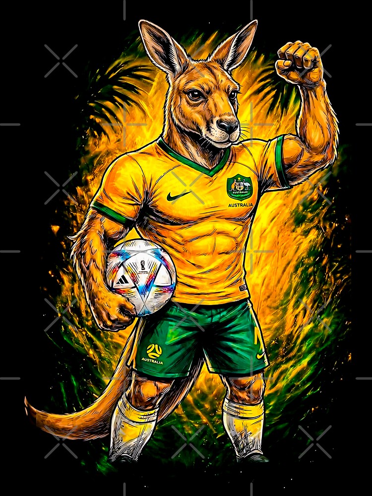 Australia Mascot World Cup 2026 Football Power by Not Hugo