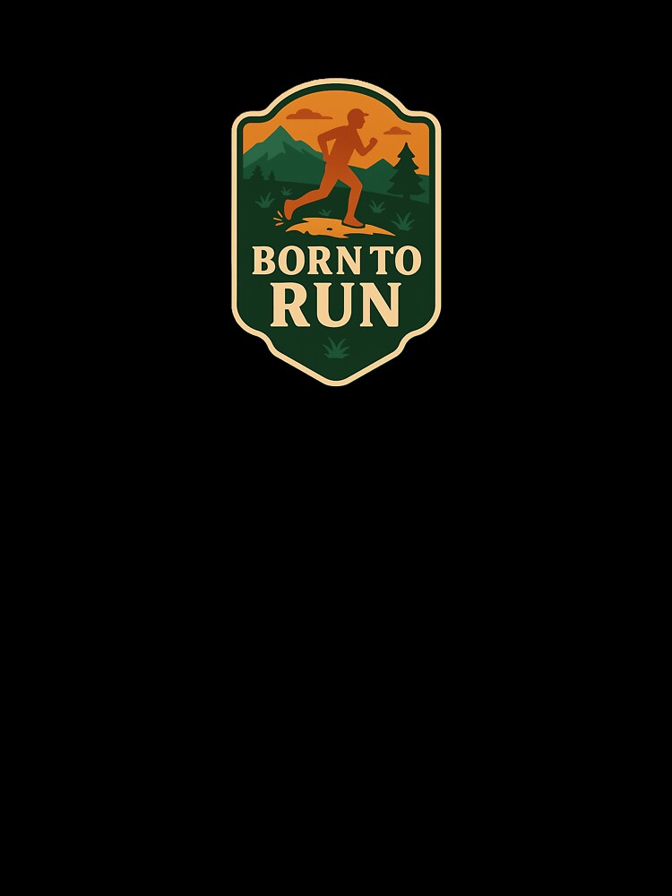 Born to Run Sticker – Trail Edition by Trail Line