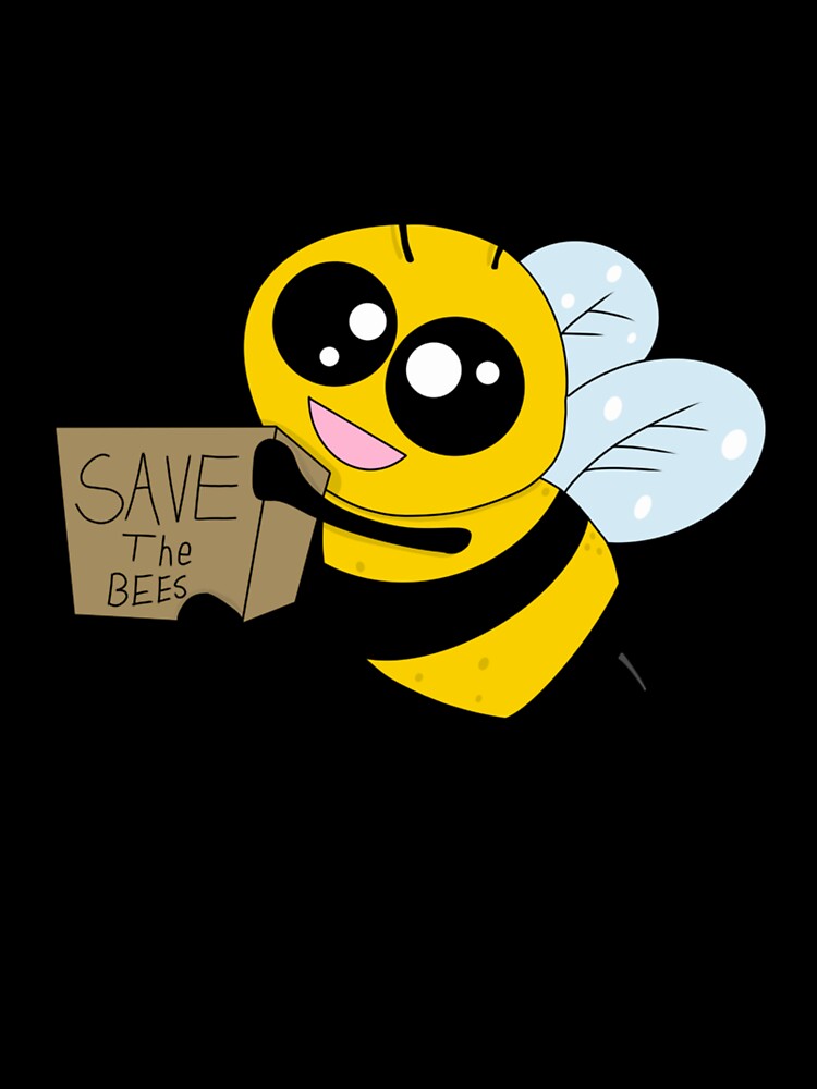 Save The Bees Cute Bee by KennethOmeruo