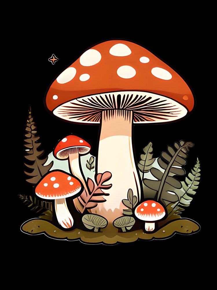 Cottagecore Mushroom by SlyFenrir