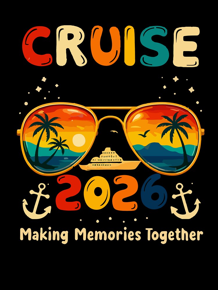 Cruise Squad 2026 Family Matching Summer Vacation Design by kiralynstration