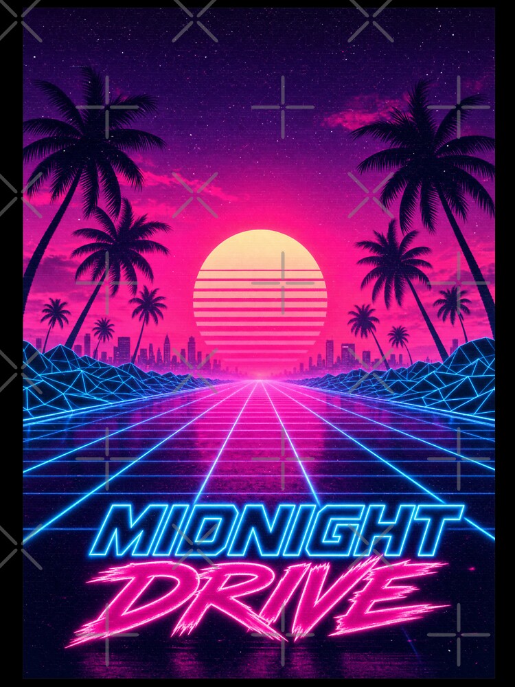 80s Synthwave "Midnight Drive" by Brazz Official
