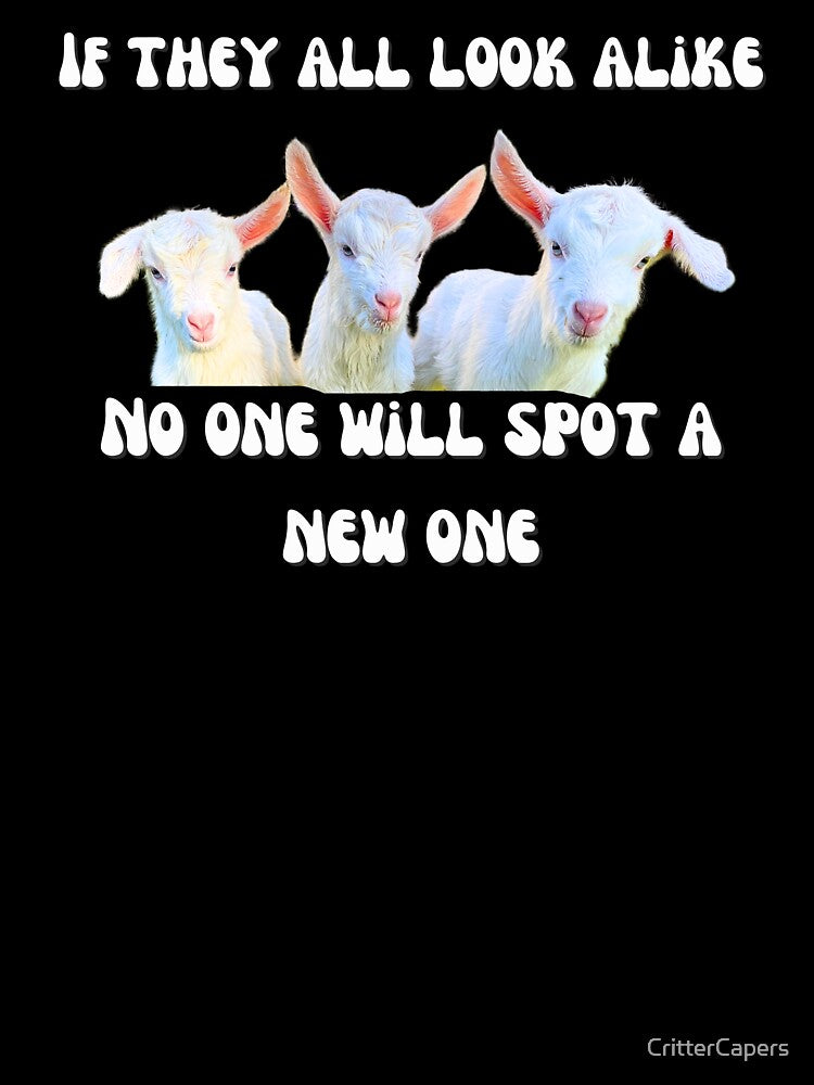Funny Goat Math by CritterCapers