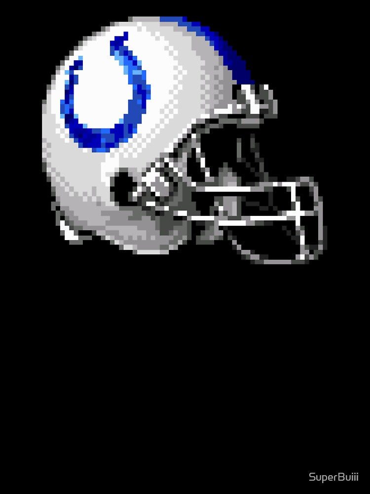 Colts Helmet Sprite by Now Loading...