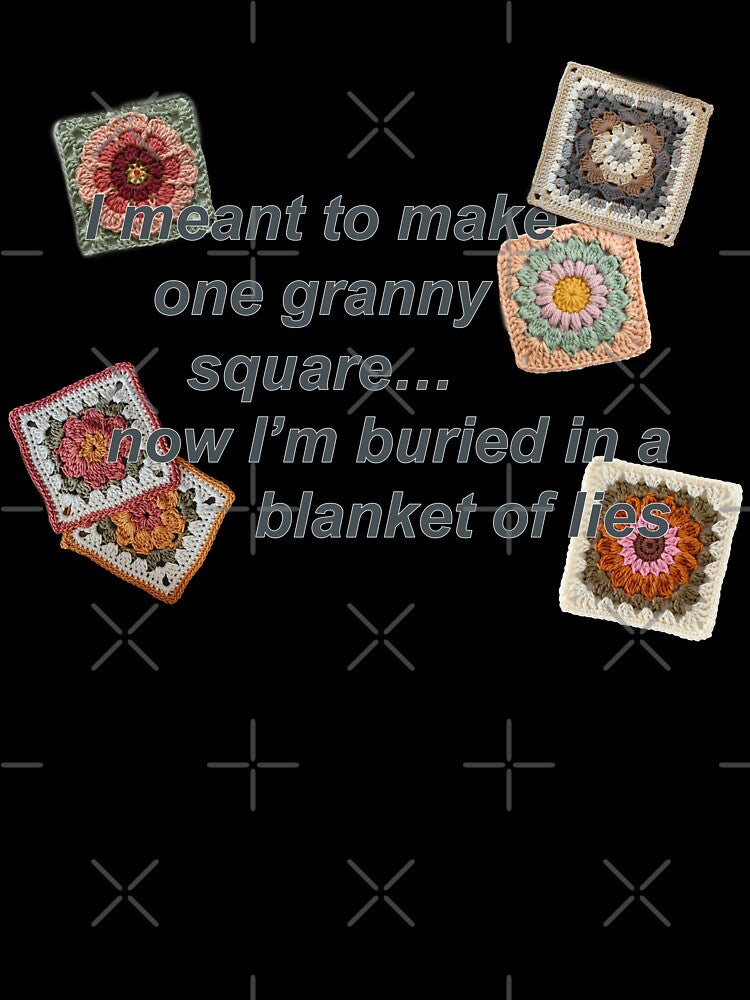 Granny Squares: Blanket of Lies Crochet by Wenby-Weaselbee