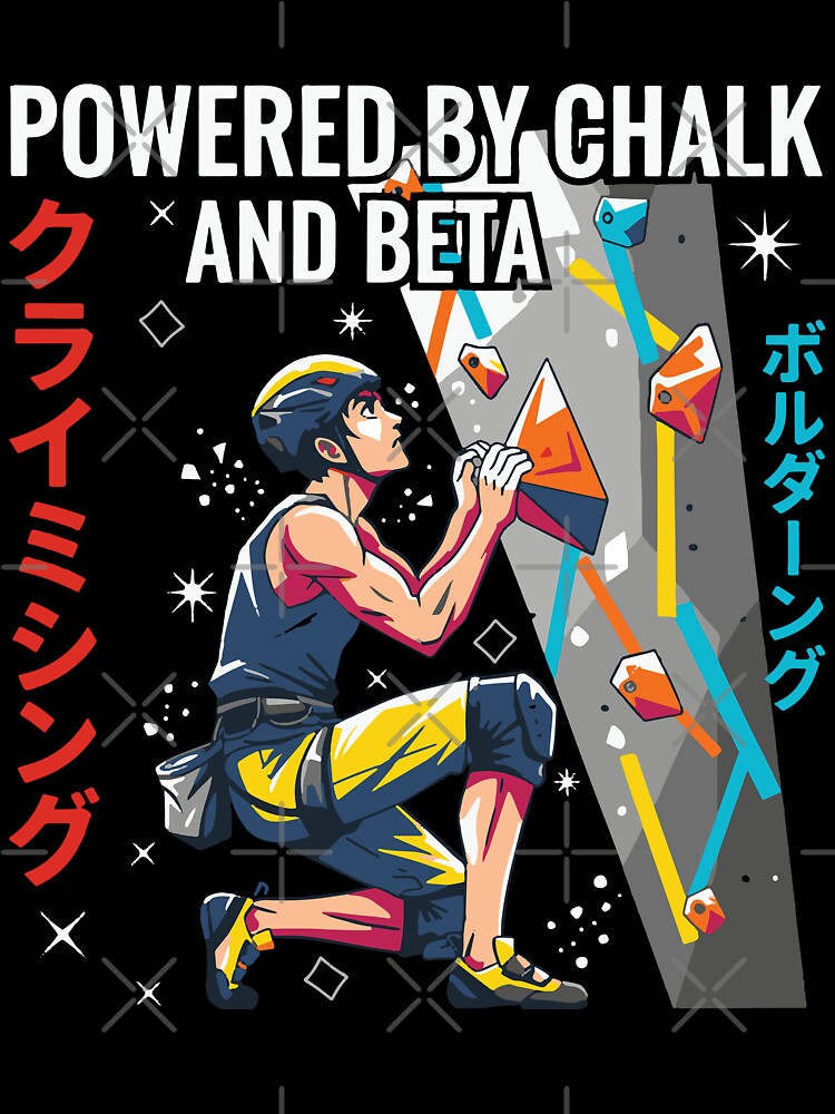 Powered By Chalk And Beta Climbing Design by LuminOrb