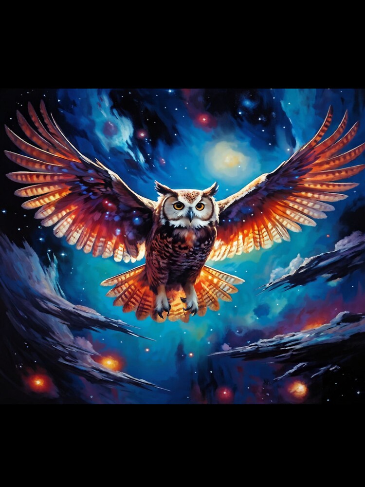Cosmic Owls by Collection de trésors