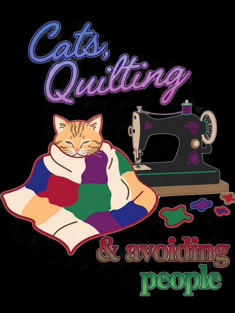 Cats, Quilting and avoiding people by Mahilis