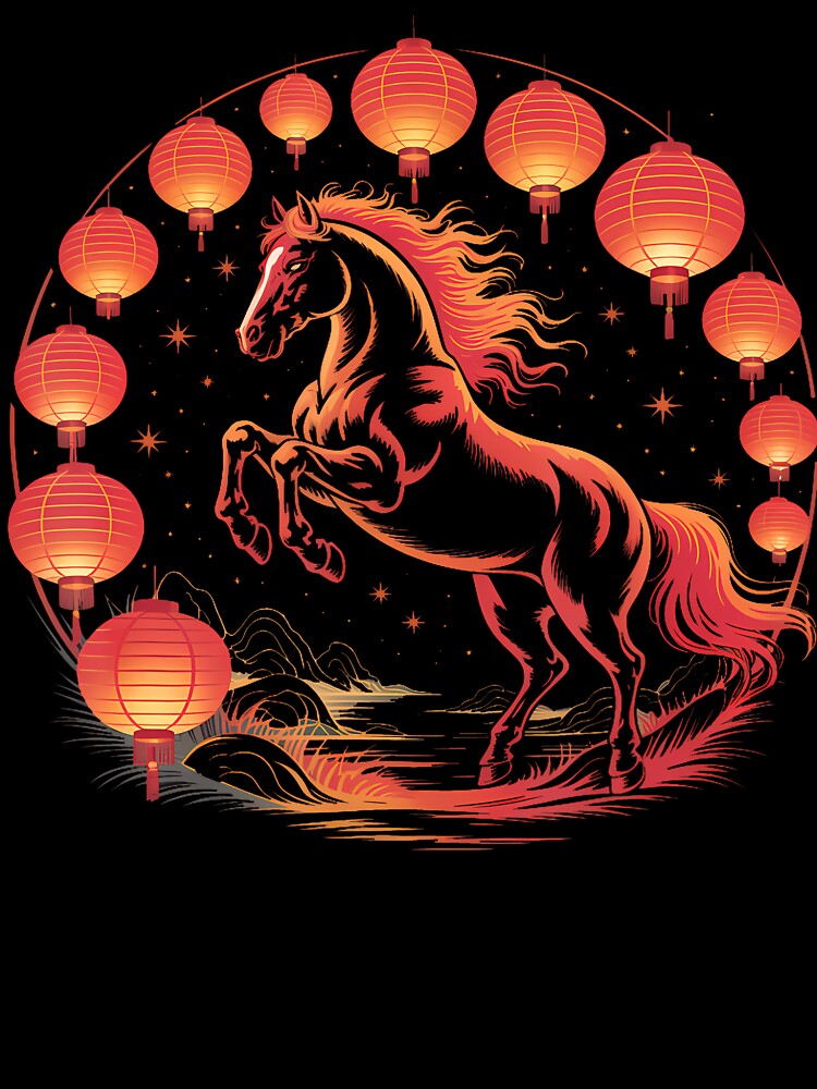 Year Of Horse 2026 Lunar New Year Chinese New Year 2026 by DanielleTonia