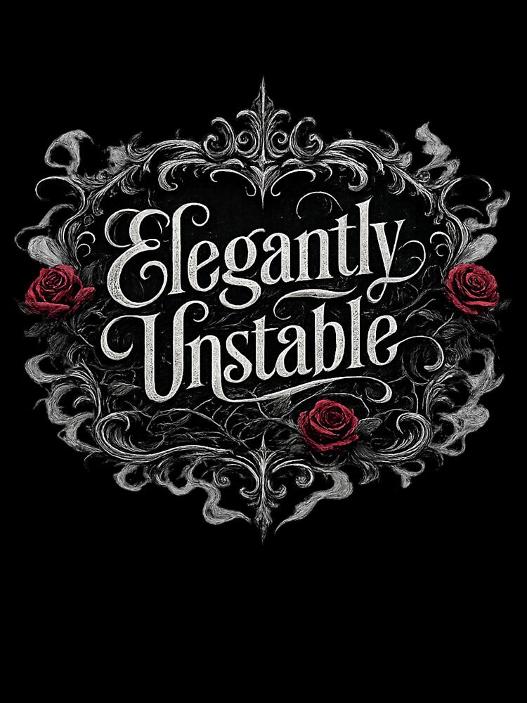 Elegantly Unstable – Gothic Dark Feminine Aesthetic by Mouraludia