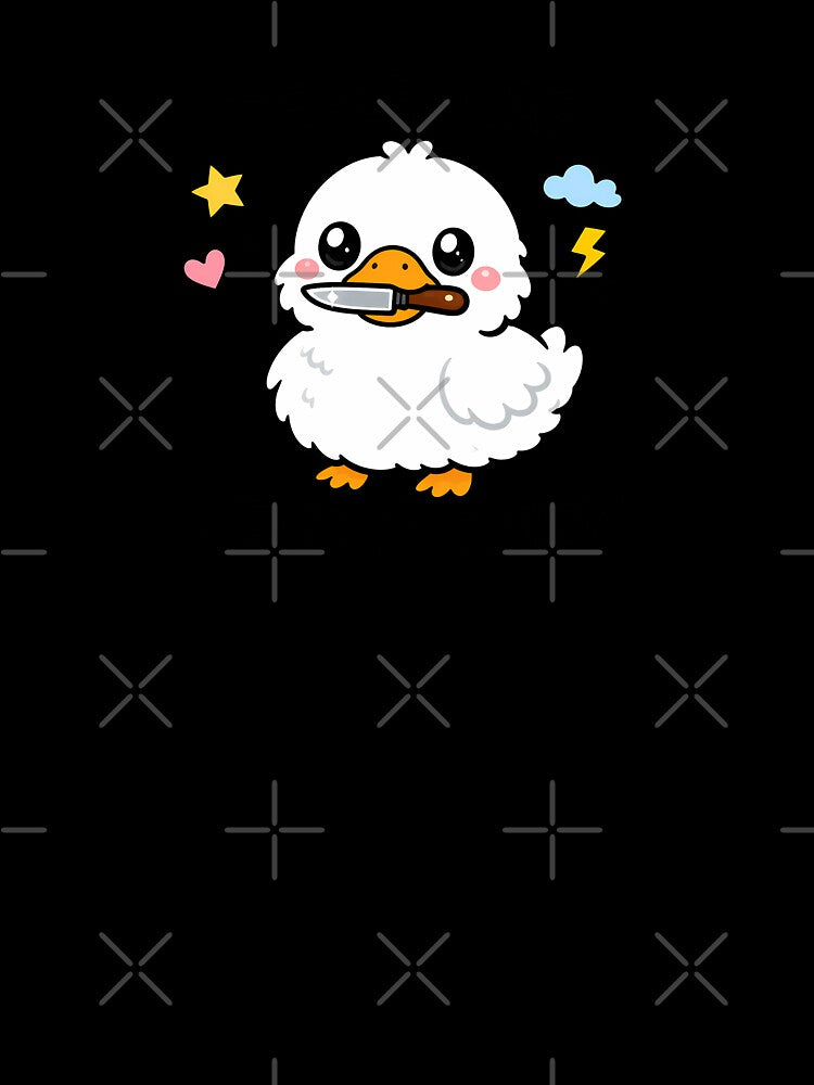 Peace Was Never An Option Goose With Knife Meme by LumePrint