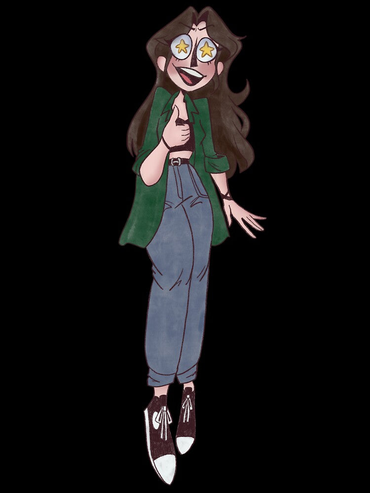 Excited Girl by losthermarbless
