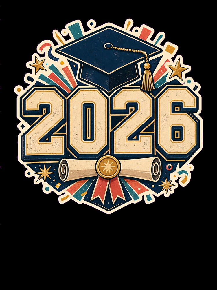 Class of 2026 Varsity Graduation Badge by BrentonAndCo