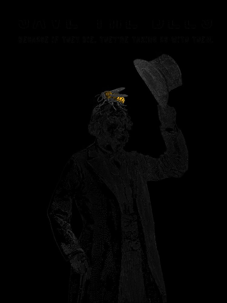 Save the Bees: Because if they die, they're taking us with them. by Butterbean Studios