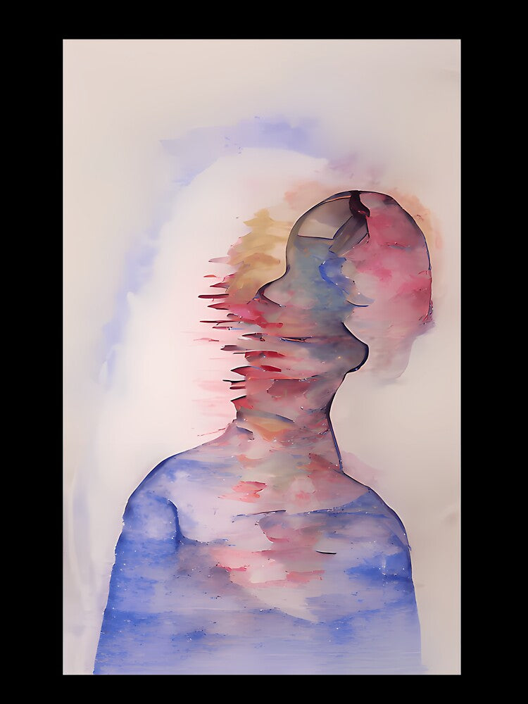 Dissociation Surreal Mind Abstract Art by guibempdaho41