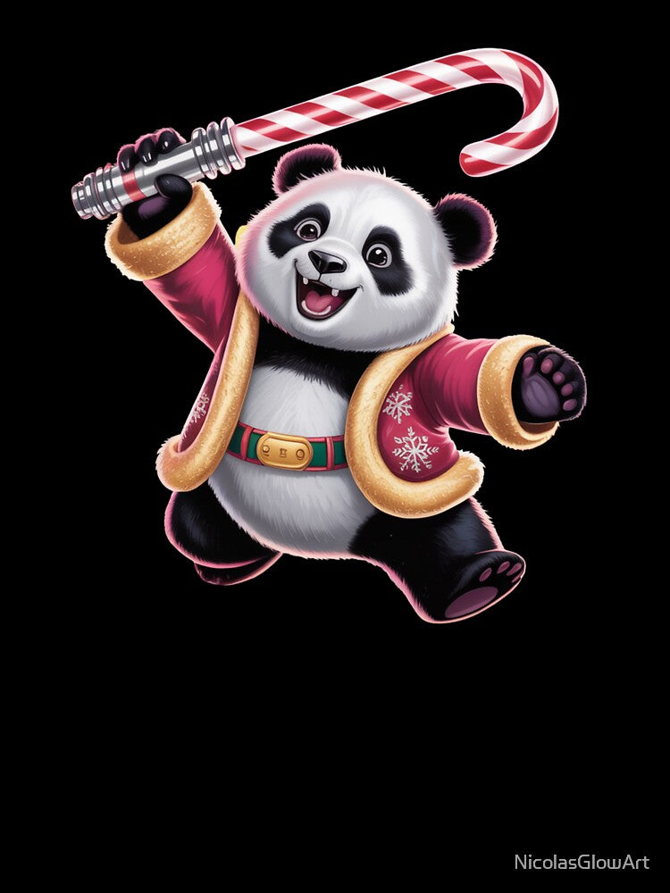 Panda and Candy Saber by NicolasGlowArt