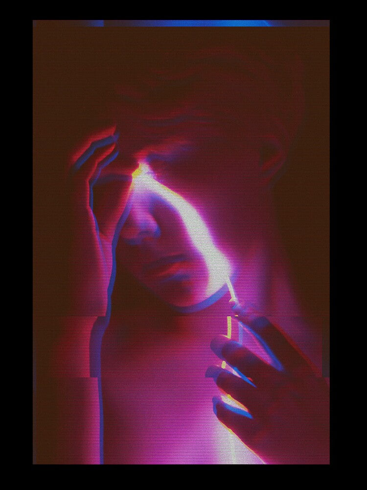 Pink Glitch Weeping Angel Euphoria by BioDigital-Jazz