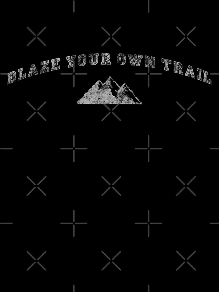 Blaze Your Own Trail Country Running Marathon and Hiking by BOBSMITHHHHH