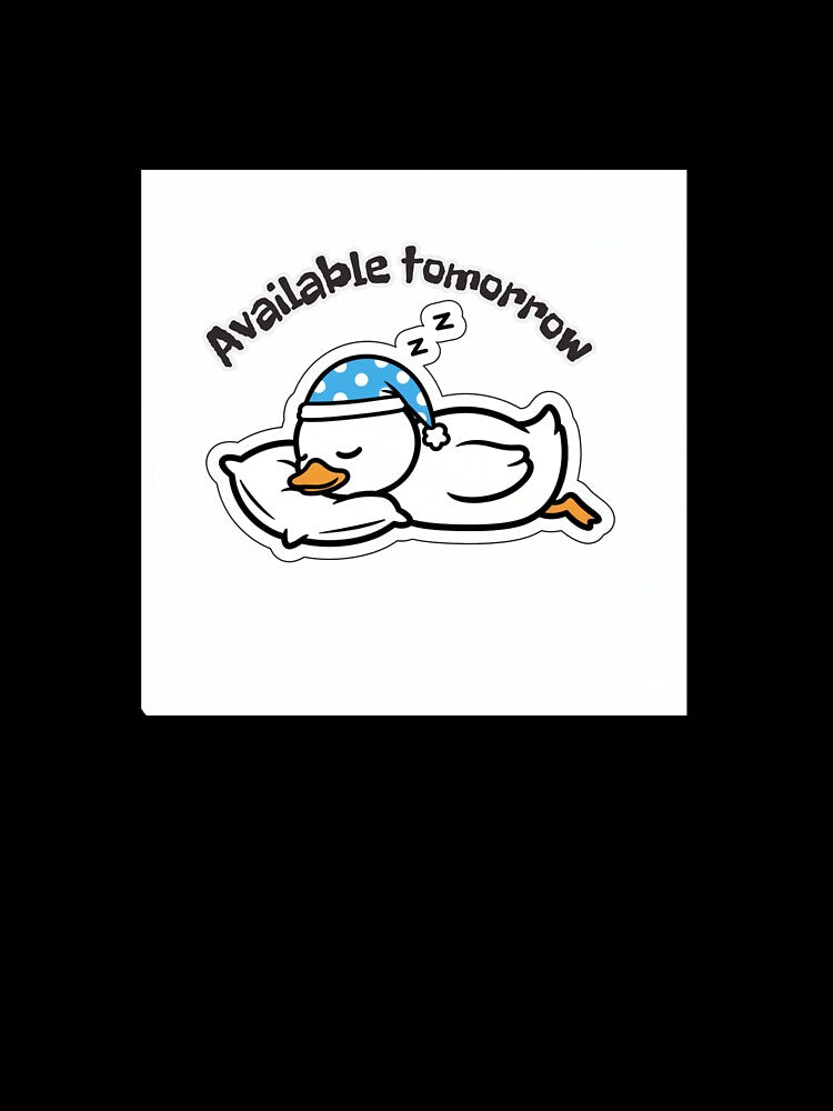 Lazy Sleeping Duck by FDMarts