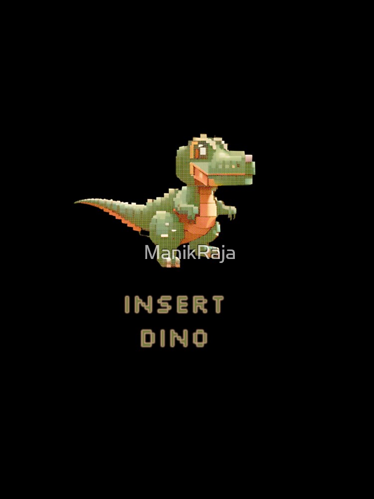 Dino pixel art by ManikRaja
