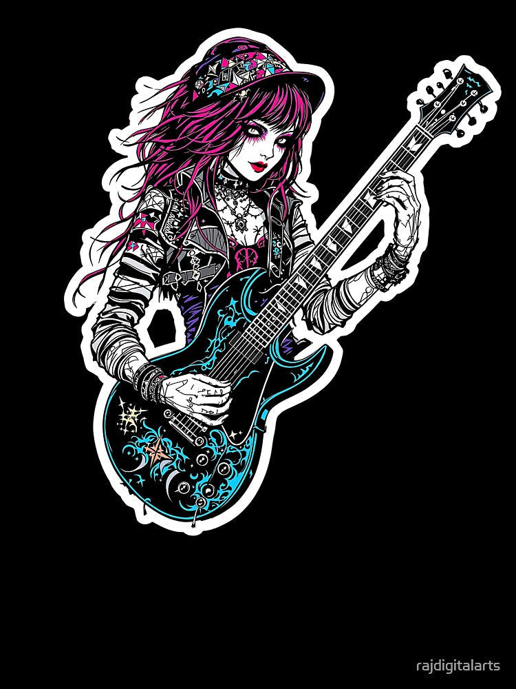 rock punk by rajdigitalarts