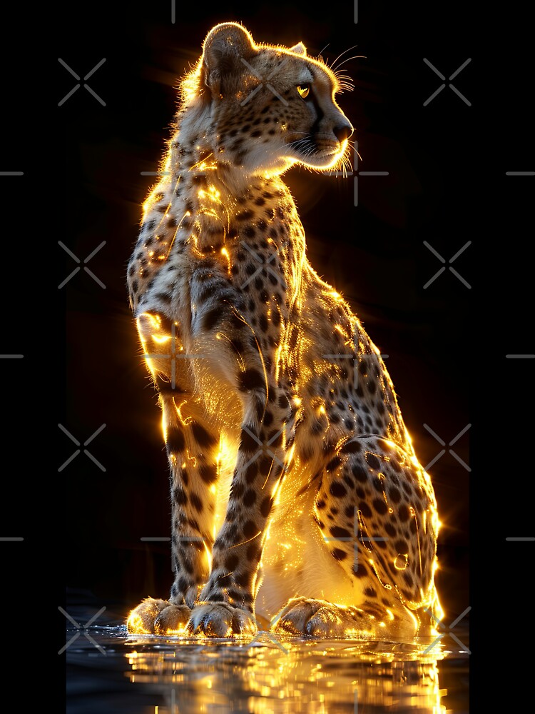 Golden Cheetah Spirit Animal by OccultDreams