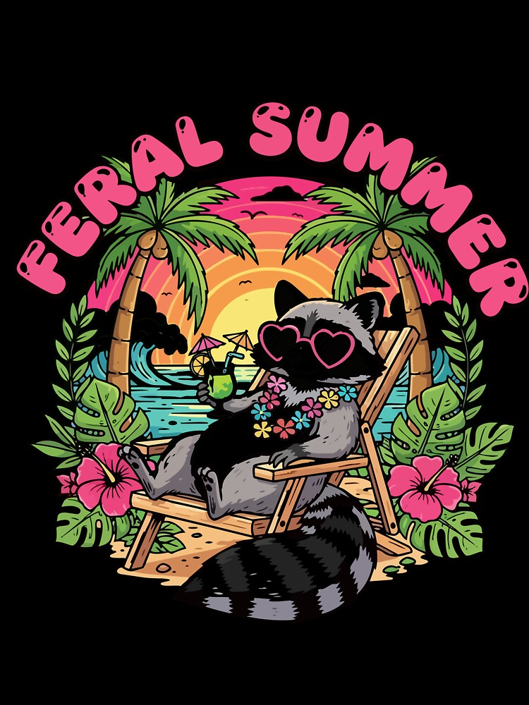 feral raccoon by Uglyandcute
