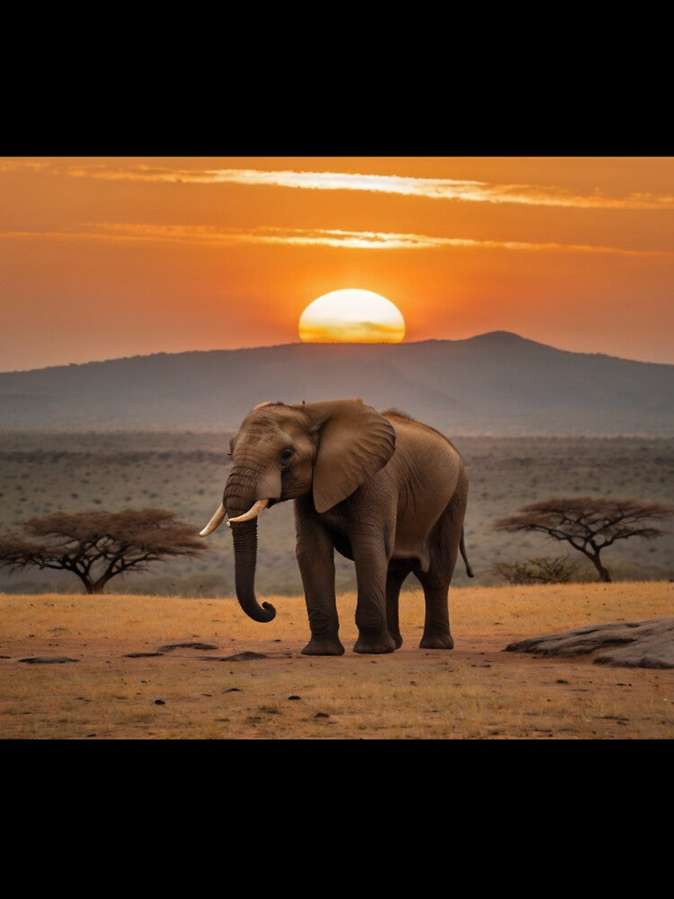 The Traveling Elephant by Collection de trésors