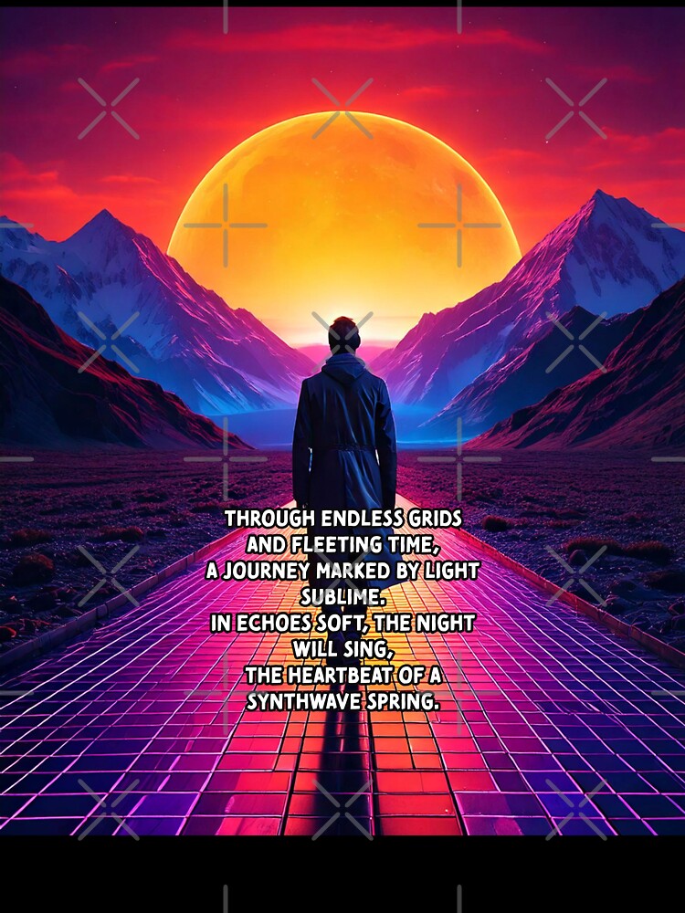 Eternal Wanderer - Synthway Poetry Art Work by Unwind-Art-Work
