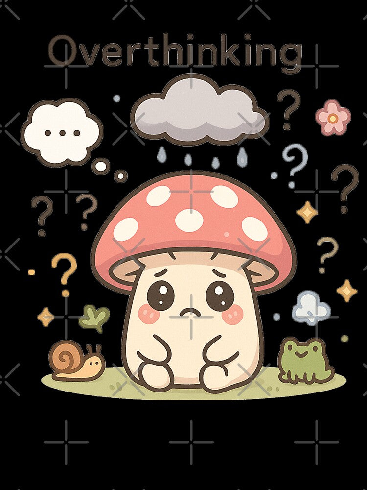 Overthinking Mushroom by CSidea