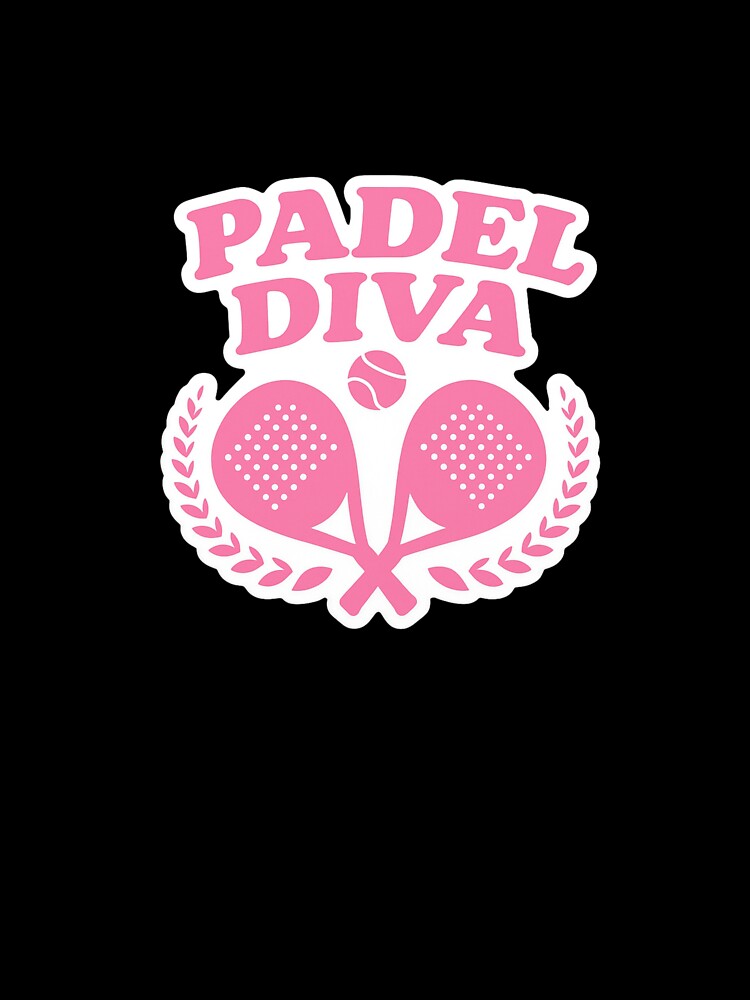 Padel Diva Pink Rackets by symbolicsticker