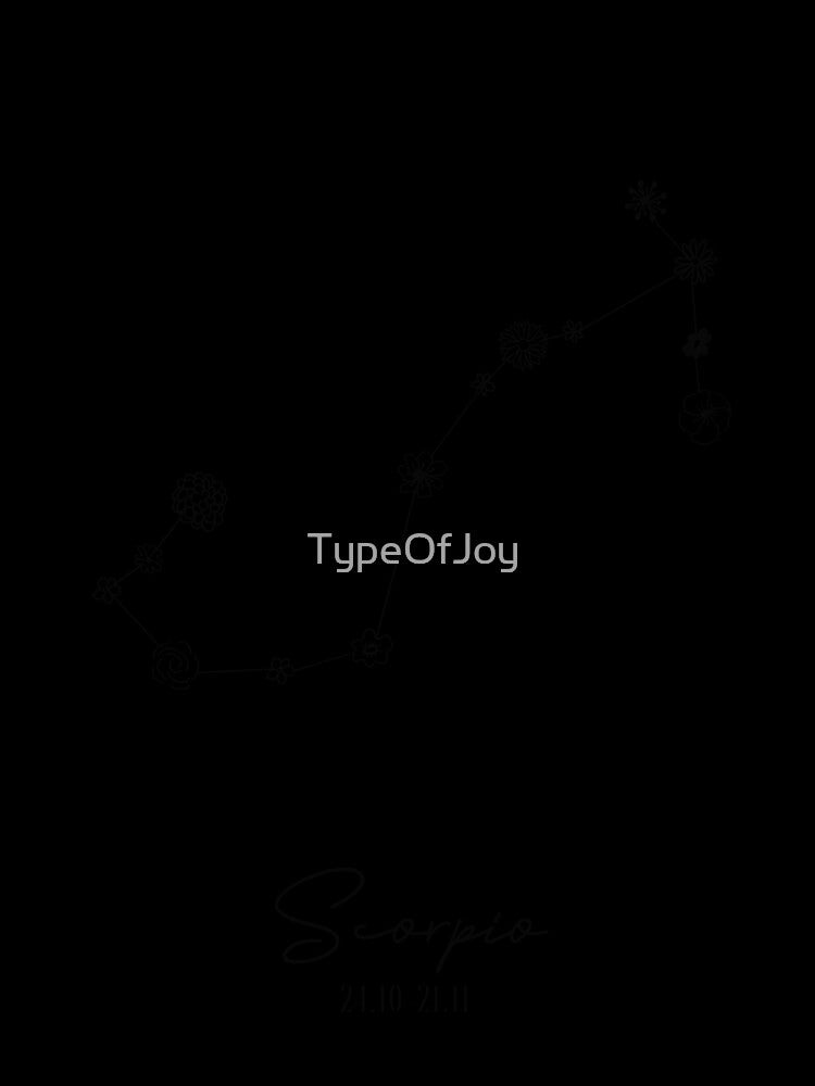 Constellations - Scorpio by TypeOfJoy