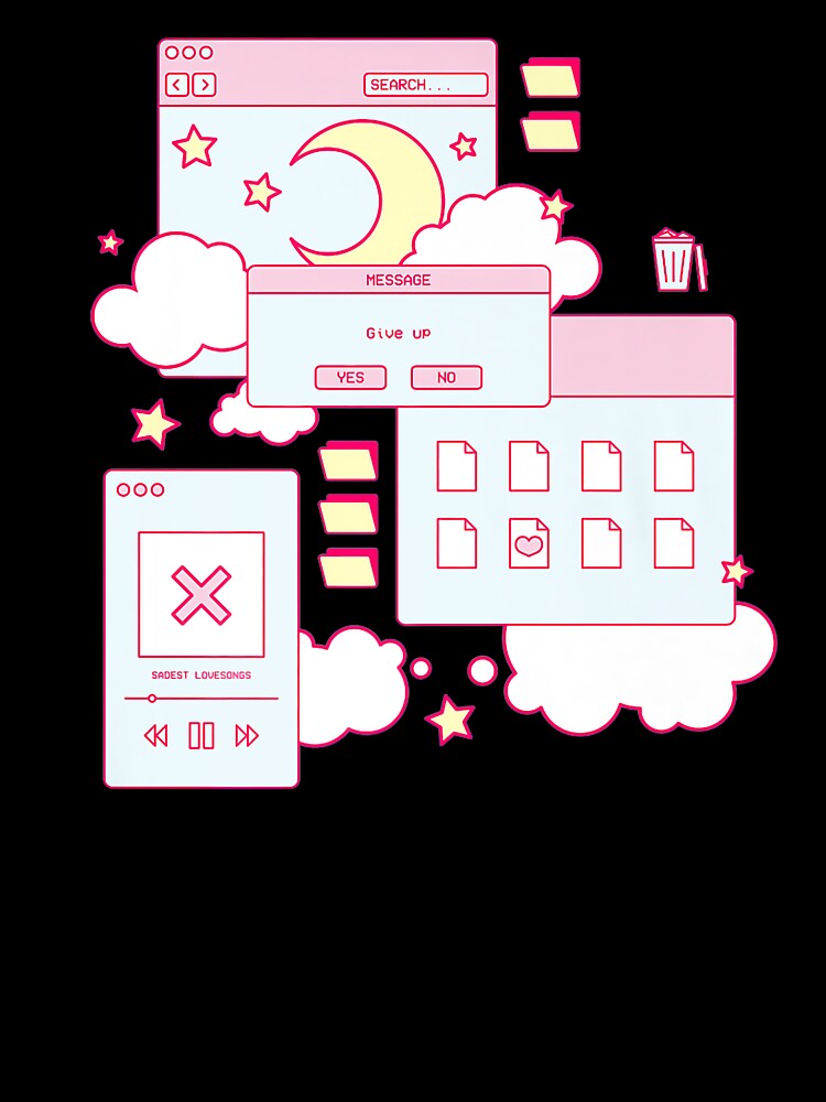 Vaporwave Aesthetic  90s Grunge Kawaii E-Girl  Browser by Hitagivapor