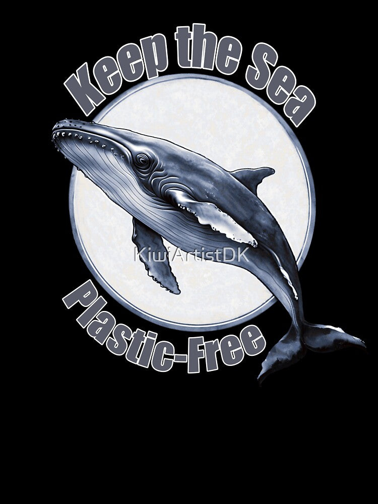 Keep The Sea Plastic-Free by KiwiArtistDK