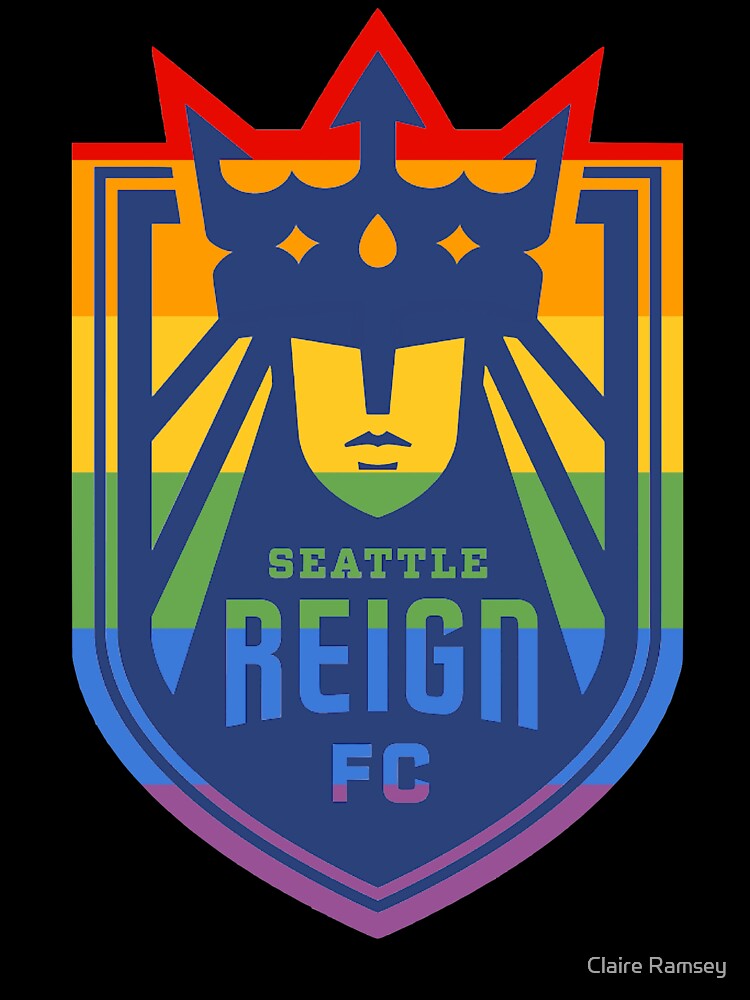 Seattle Reign FC Pride by Claire Ramsey