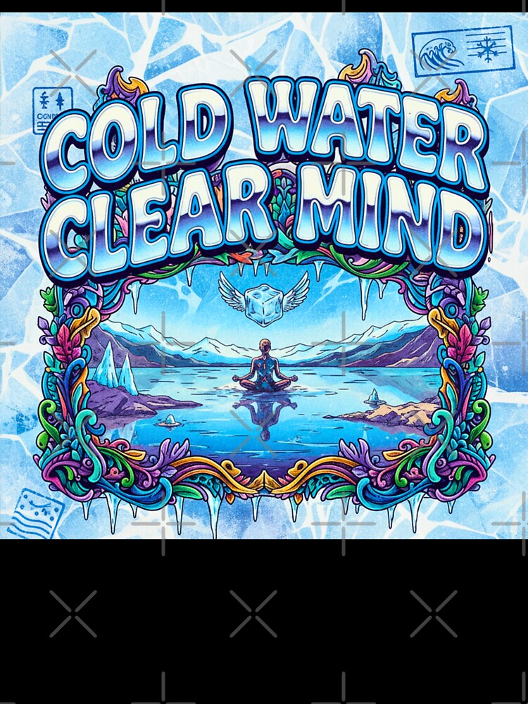 Cold Water Clear Mind - Cold Plunge & Wellness Aesthetic by FitEnvy