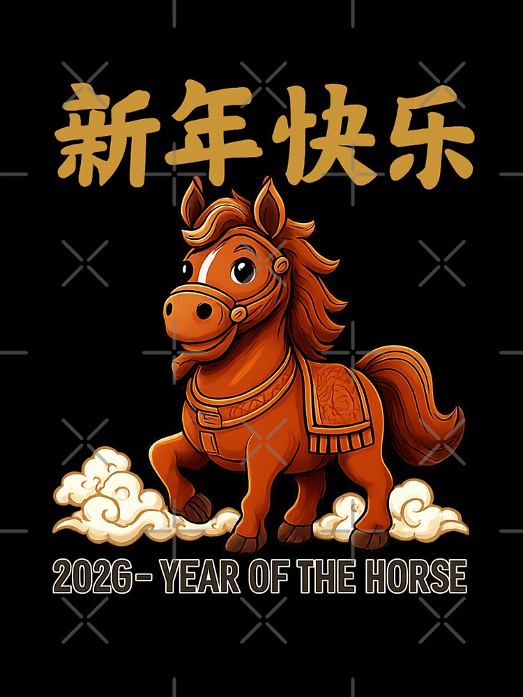 2026 Year of the Horse - Cute Little Pony by GrumpySableye
