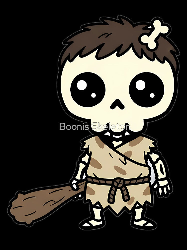 Caveman Boonis Skeleton by Boonis Skeleton