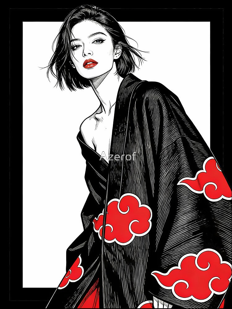 Akatsuki Aesthetic Streetwear Girl by Azerof