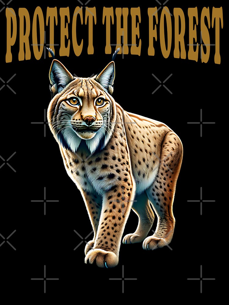 Protect the forest - cool nature conservation design by ReneMM