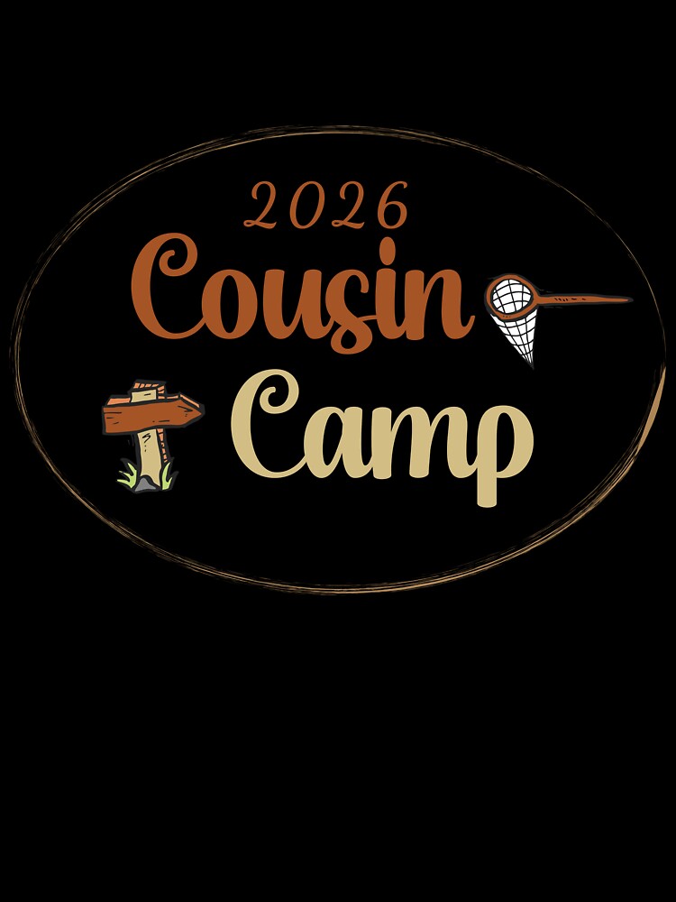 Cousin Camp 2026 Shirt – Family Reunion Matching Vacation Design by PixelWaveBD