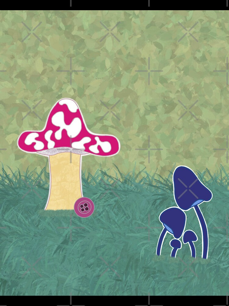 glowing mushroom design by dangerousfrog