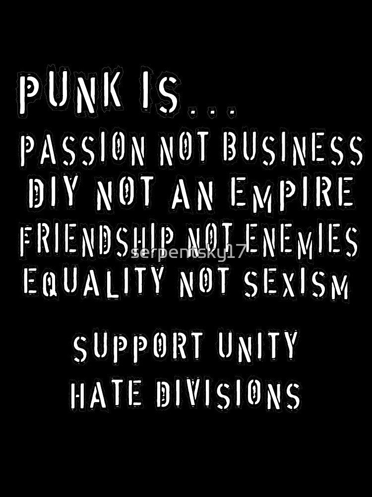 Punk Is... by SerpentSkyArts