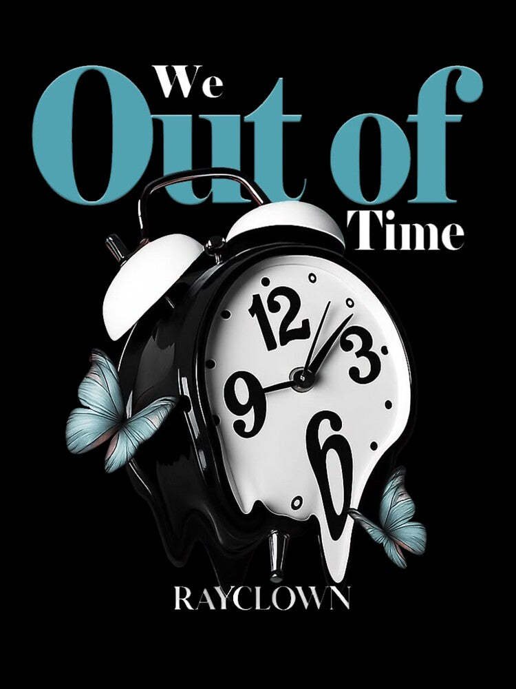 Out of Time Melting Clock Aesthetic by Studioartwork