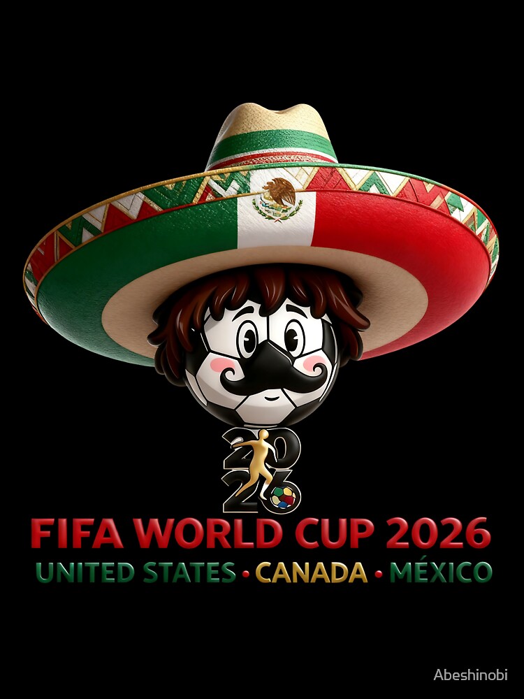 Football Workd Cup 2026 Mexican mascot by Abeshinobi
