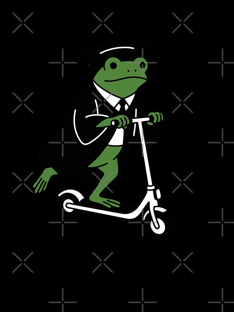 Copy of Off to Get My Diploma - Funny Frog Graduation Class of 2026 Senior Gift by gunaone-design