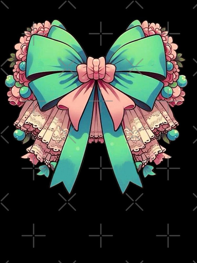 Coquette Fancy Bow by Myra365Art